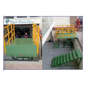 BÀN NÂNG CẮT KÉO CHO XE MÁY XUỐNG HẦM