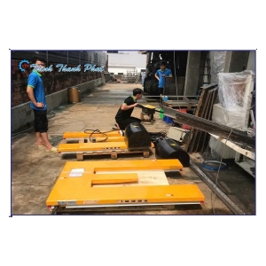 BÀN NÂNG CẮT KÉO KIỂU CHỮ E