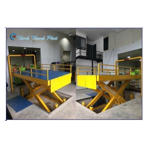 BÀN NÂNG CHO XE NÂNG ĐÓNG RÚT HÀNG TỪ CONTAINER