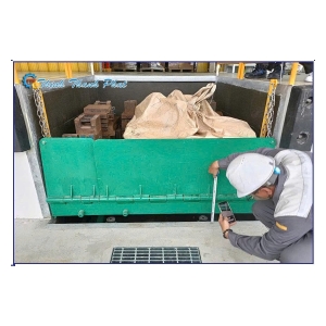 BÀN NÂNG CỬA XUẤT HÀNG CONTAINER