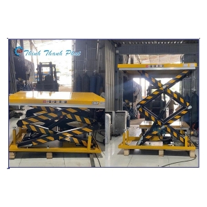 BÀN NÂNG ĐIỆN 2 TẤN CAO 1.78M