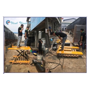 BÀN NÂNG HẠ THỦY LỰC CHỮ E 1500KG