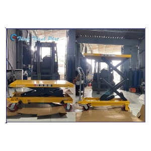 BÀN NÂNG THỦY LỰC 1000KG - NÂNG CAO 1M CHO XƯỞNG GỖ