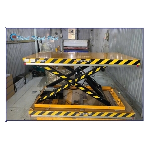 BÀN NÂNG THỦY LỰC 2000KG - NÂNG CAO 1.5M CHO XƯỞNG GỔ 