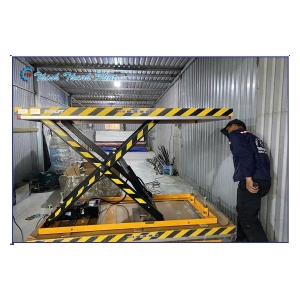 BÀN NÂNG THỦY LỰC CHỮ E