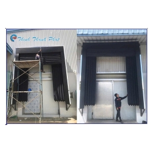 BỘ TRÙM TÚI KHÍ ĐUÔI XE - DOCK SHELTER