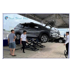 CẦU NÂNG SỬA CHỮA Ô TÔ CHUYÊN DỤNG 2 TRỤ - CẮT KÉO