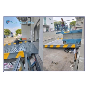 CẦU NỐI LIỀN SÀN KHO VỚI SÂN NHÀ XƯỞNG