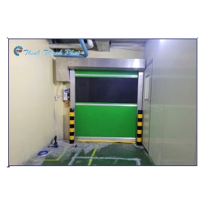 CỬA CUỐN SIÊU TỐC PVC TRONG PHÒNG SẠCH VÀ NHÀ MÁY 