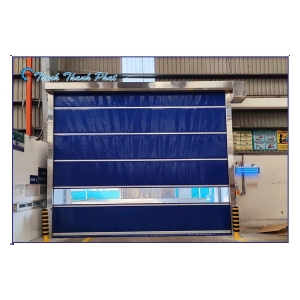 CỬA CUỐN TỐC ĐỘ CAO PVC - CỬA CUỐN NHANH PHÒNG SẠCH, KHO MÁT