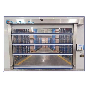 CỬA CUỐN TỐC ĐỘ CAO TRONG SUỐT MÀN NHỰA PVC 