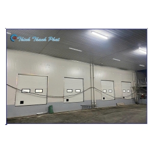 CỬA CUỐN TRƯỢT TRẦN (SECTIONAL OVERHEAD DOOR) - MEKONG DOOR