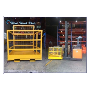 GIỎ LÀM VIỆC GẮN XE NÂNG (LỒNG ĐỨNG XE NÂNG)