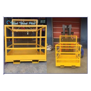 LỒNG ĐỨNG AN TOÀN LÀM VIỆC TRÊN CAO TRONG MÔI TRƯỜNG CÔNG NGHIỆP VÀ LOGISTICS