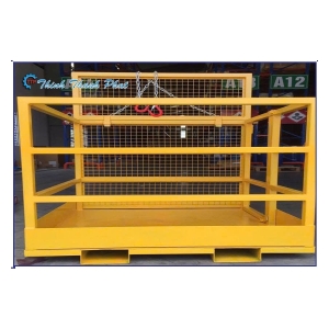 LỒNG ĐỨNG AN TOÀN LÀM VIỆC TRÊN CAO TRONG MÔI TRƯỜNG CÔNG NGHIỆP VÀ LOGISTICS