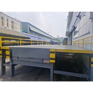 SÀN THAO TÁC (PLATFORM) KẾT HỢP VỚI SÀN NÂNG THỦY LỰC (HYDRAULIC DOCK LEVELER)