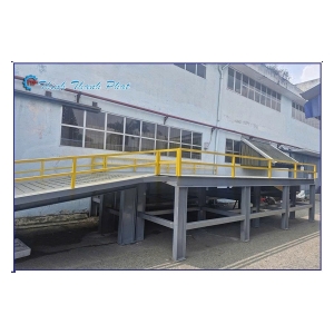 SÀN THAO TÁC (PLATFORM) KẾT HỢP VỚI SÀN NÂNG THỦY LỰC (HYDRAULIC DOCK LEVELER)