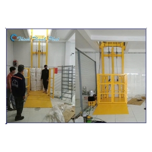 THANG NÂNG THỦY LỰC 2 ĐIỂM DỪNG