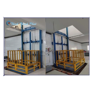 THANG NÂNG THỦY LỰC 2 ĐIỂM DỪNG
