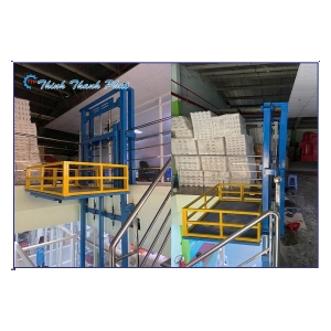 THANG NÂNG THỦY LỰC 2 ĐIỂM DỪNG
