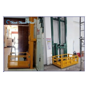 THANG NÂNG THỦY LỰC CHO KHO XƯỞNG SẢN XUẤT