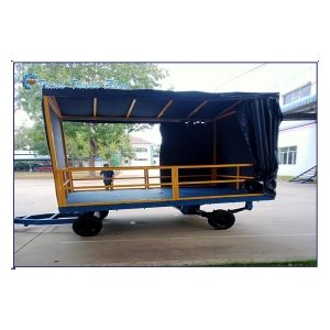 XE KÉO HÀNG NỒI BỘ TRONG KHO XƯỞNG